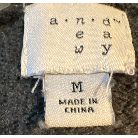 A New Day Women’s Open Front Cardigan Sweater Green Size M Cotton Blend Pockets - Picture 7 of 8